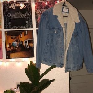 Sherpa Denim Jacket